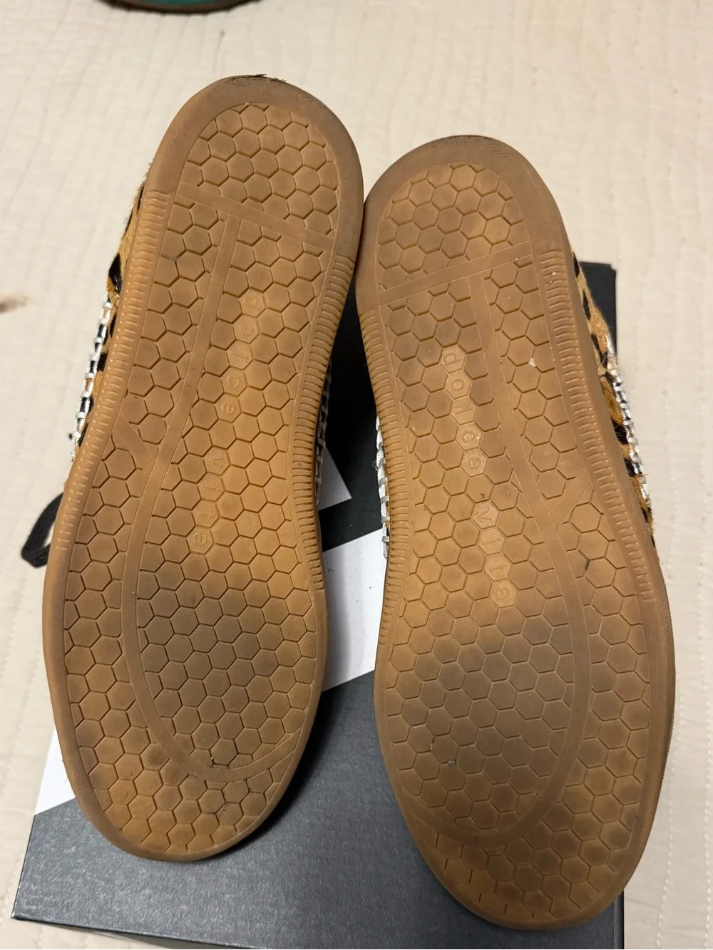 Dolce Vita Notice Stitch Size 8 Dark Leopard